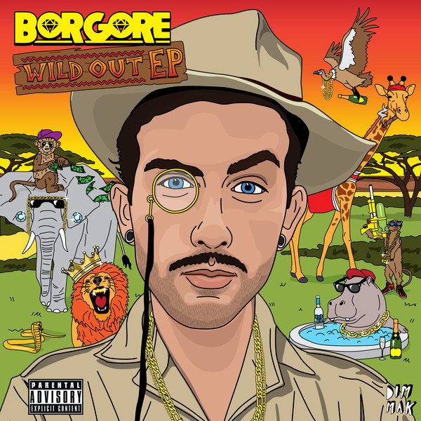 DJ Borgore goes Wild Out on a safari with party animals