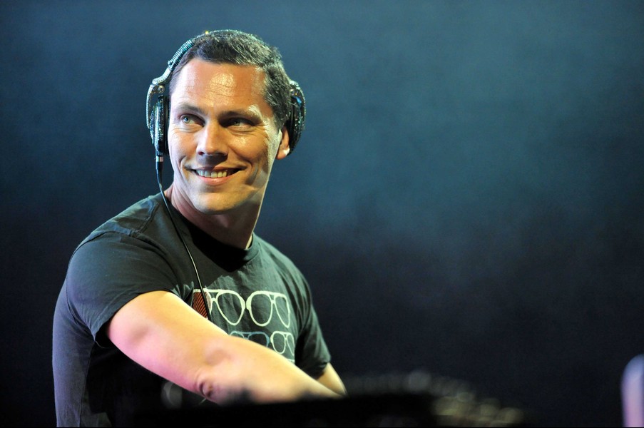 Tiesto performs during 20th Rock Oz'Arenes Avenches Switzerland