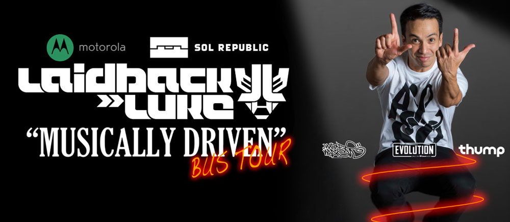 Laidback Luke - Musically Driven Bus Tour