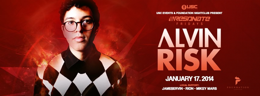Alvin Risk - Resonate Fridays - Foundation Nightclub - Featured Event 2