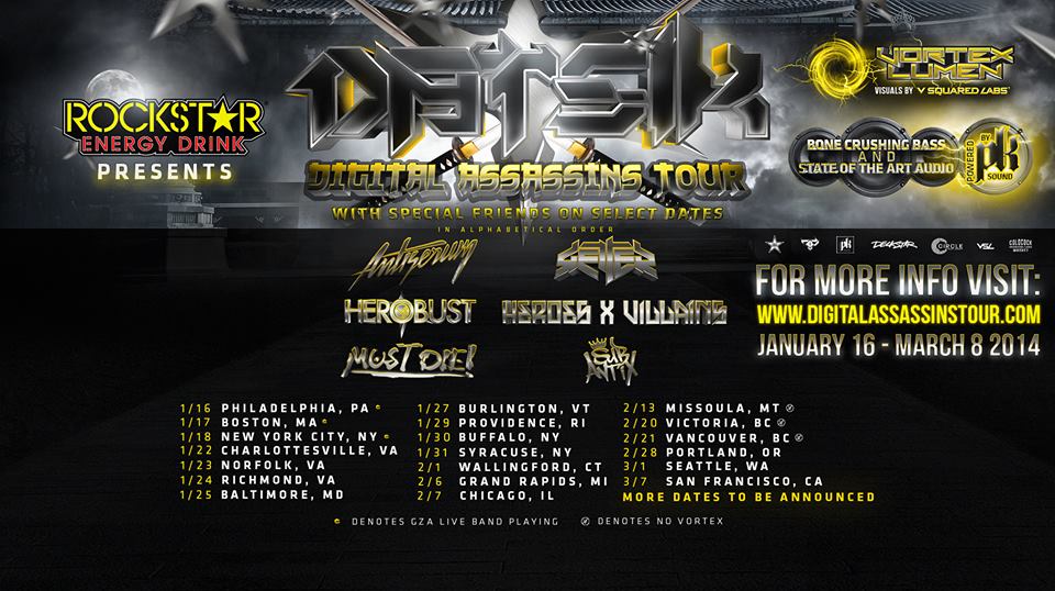Datsik - Digital Assasins Tour