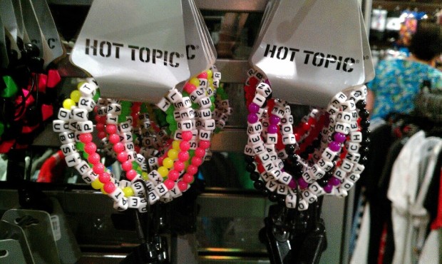Hot Topic's attempt to sell kandi caused some controversy.