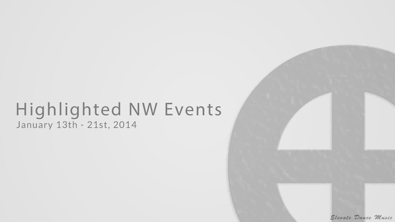 Highlighted Northwest Events - January Week 2