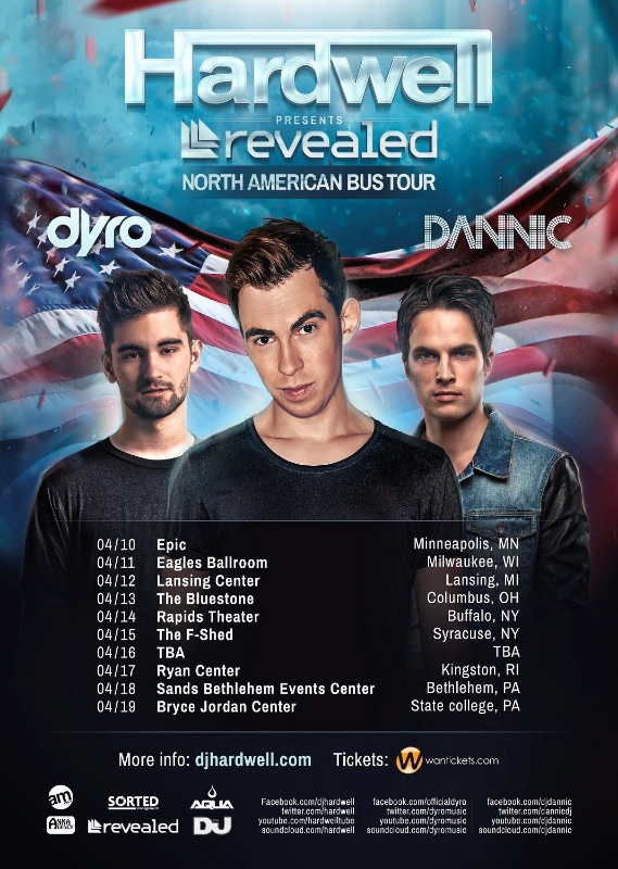 Hardwell - Revealed Bus Tour - USA