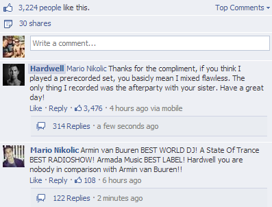 Hardwell Bashes and Calls Out Fan
