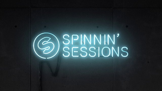 The Spinnin' Sessions logo lights up.