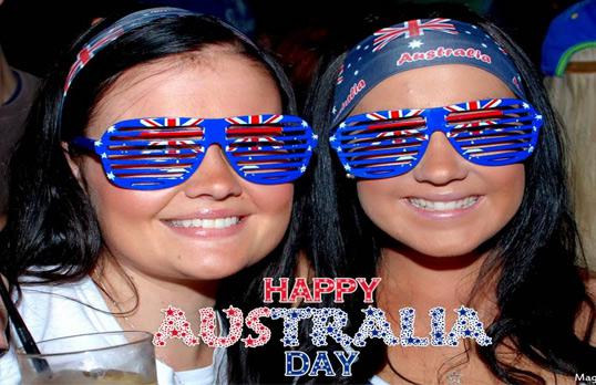 australia day - 2014 - girls - shades