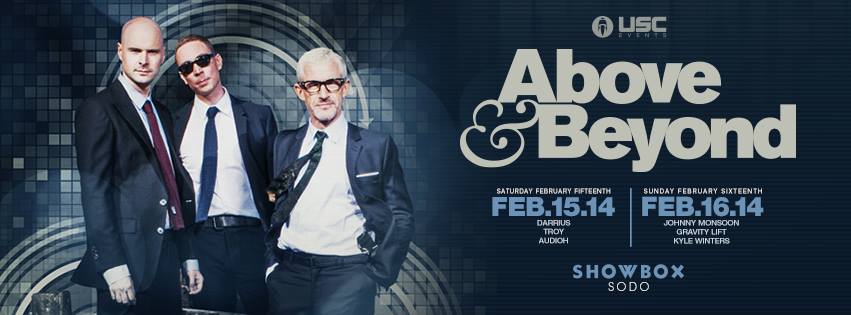 Above & Beyond - USC Events - Showbox Sodo