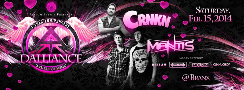 CRNKN - Mantis - Branx - Dalliance - A Valentines Day Afair