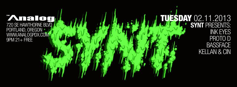 SYNT - The Analog - Portland, Oregon