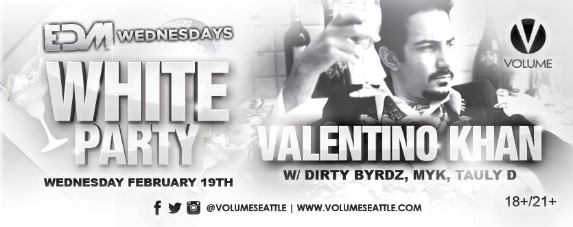 Valentino Khan - White Party - EDM Wednesdays