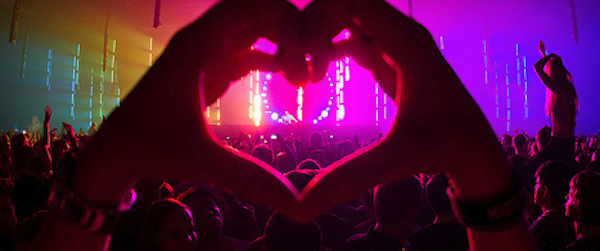 edm heart hands valentines day