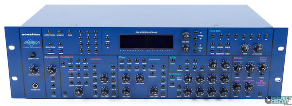 The Novation Supernova was one of Novation's most successful synthesizers to date