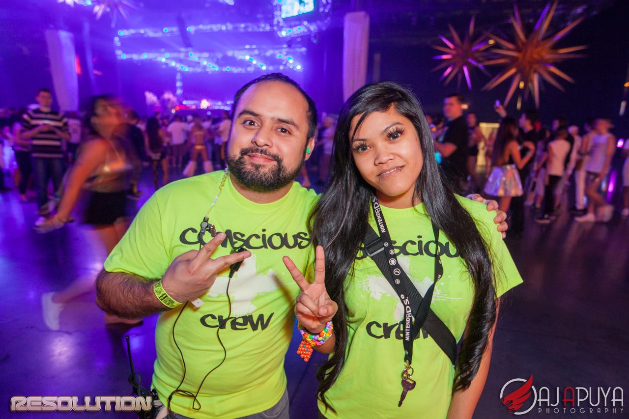 Conscious Crew members at Resolution