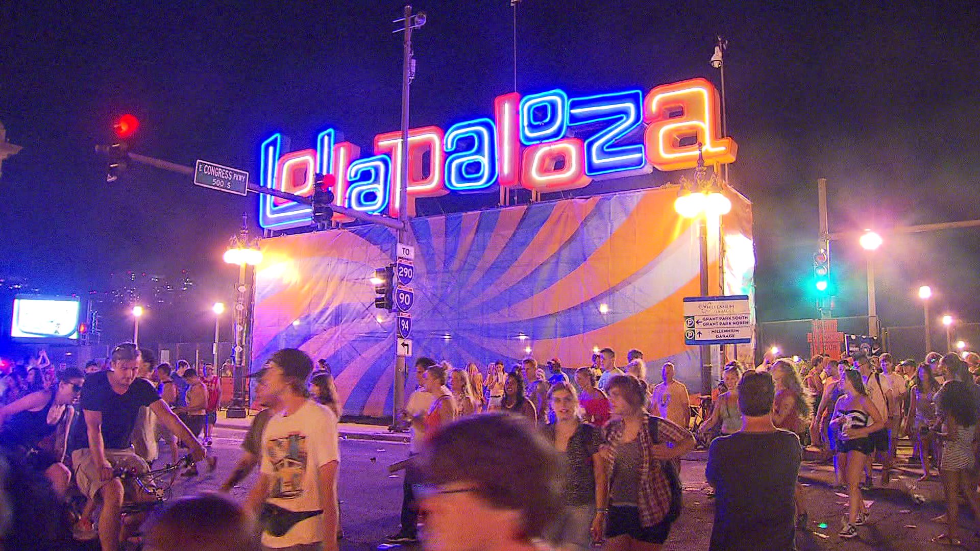 Lollapalooza used to tour all over the nation but now resides in Chicago at the beginning of August.