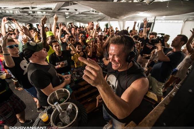 Cosmic Gate Ultra 2014 Yacht Party