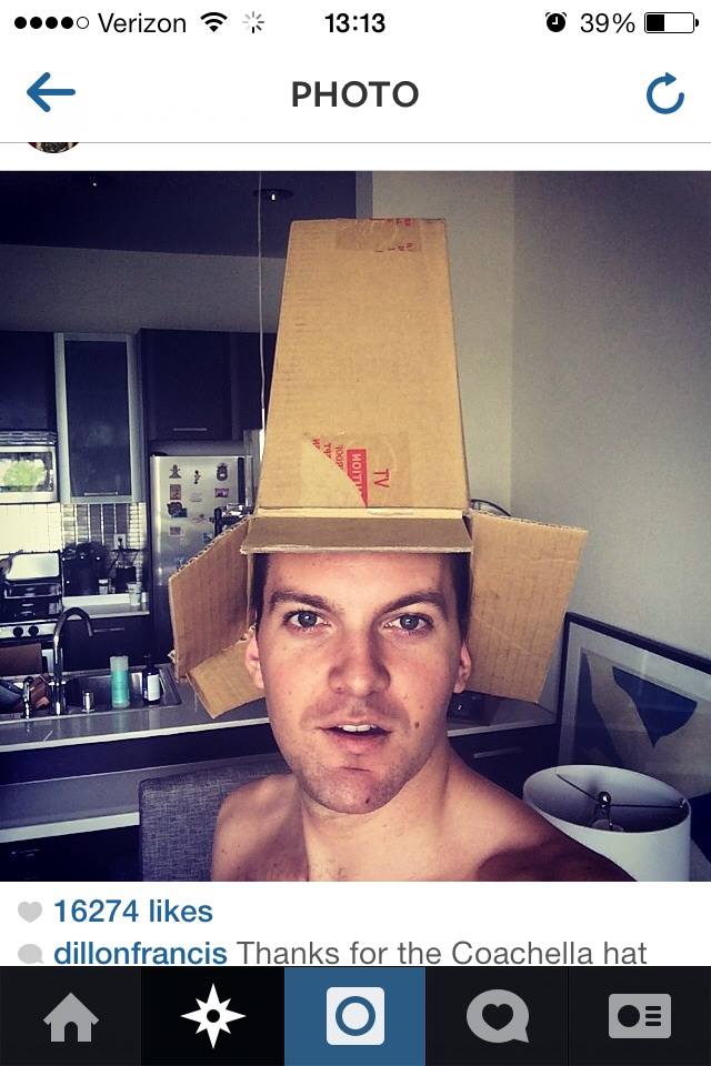 Dillon Francis Coachella Hat