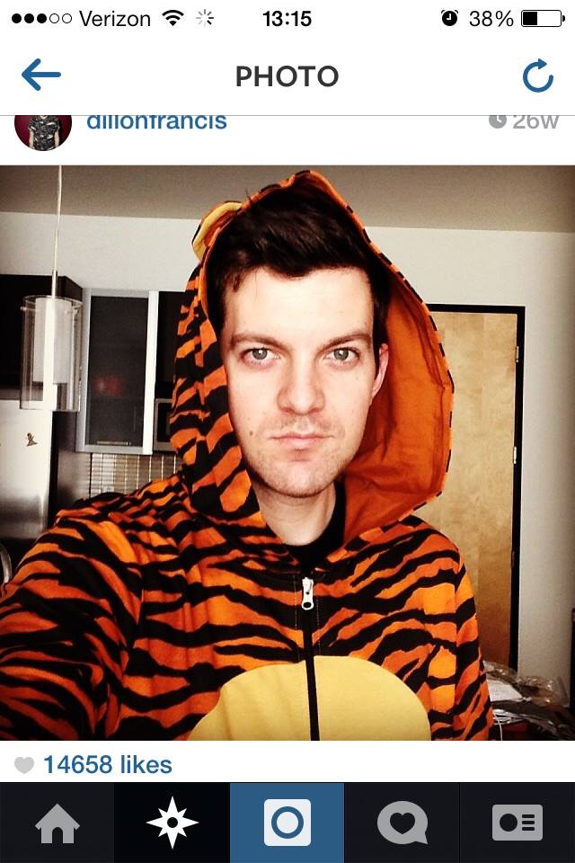 Dillon Francis Tiger Pajamas