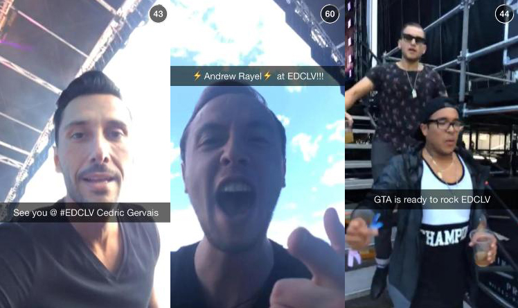 EDC-Las Vegas Announces 14 Artists Via Snapchat