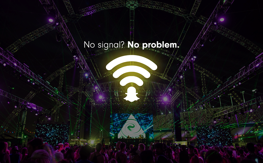 Snapchat-Provides-Free-Wifi-Access-at-EDC-Las-Vegas-2014