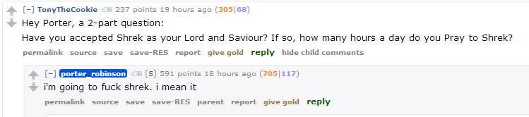 Porter Robinson Reddit AMA