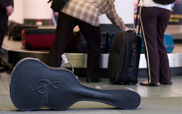 Department of transportation, Guitar at the airport