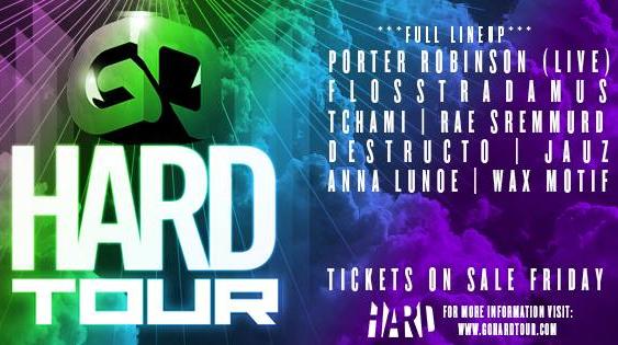 Go HARD Tour Lineup Seattle