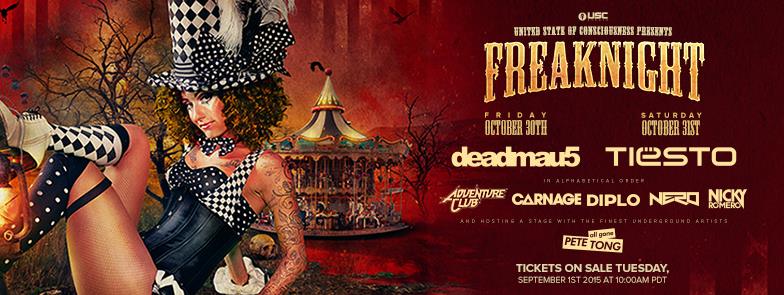 Freaknight 2015 Phase 1 Lineup