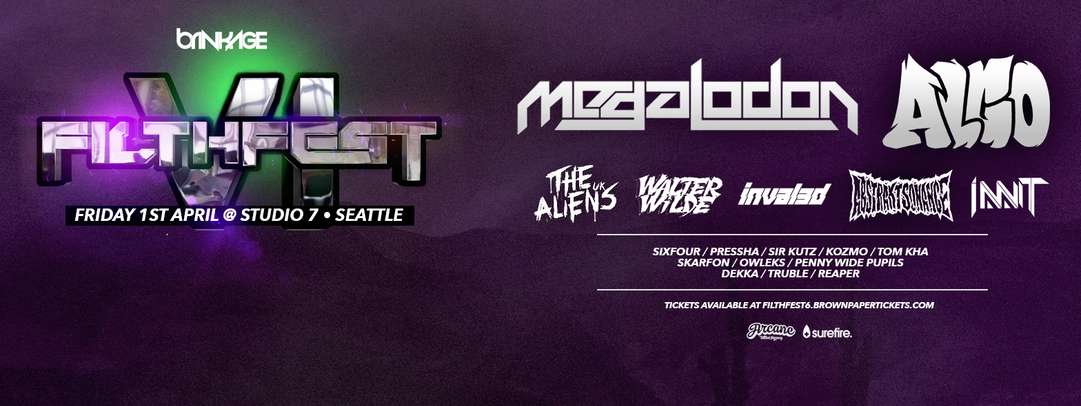 FilthFest is the PNW's premier dubstep party for those looking to experience the true power of underground low end bass; and the un-commercialized side of dubstep.
