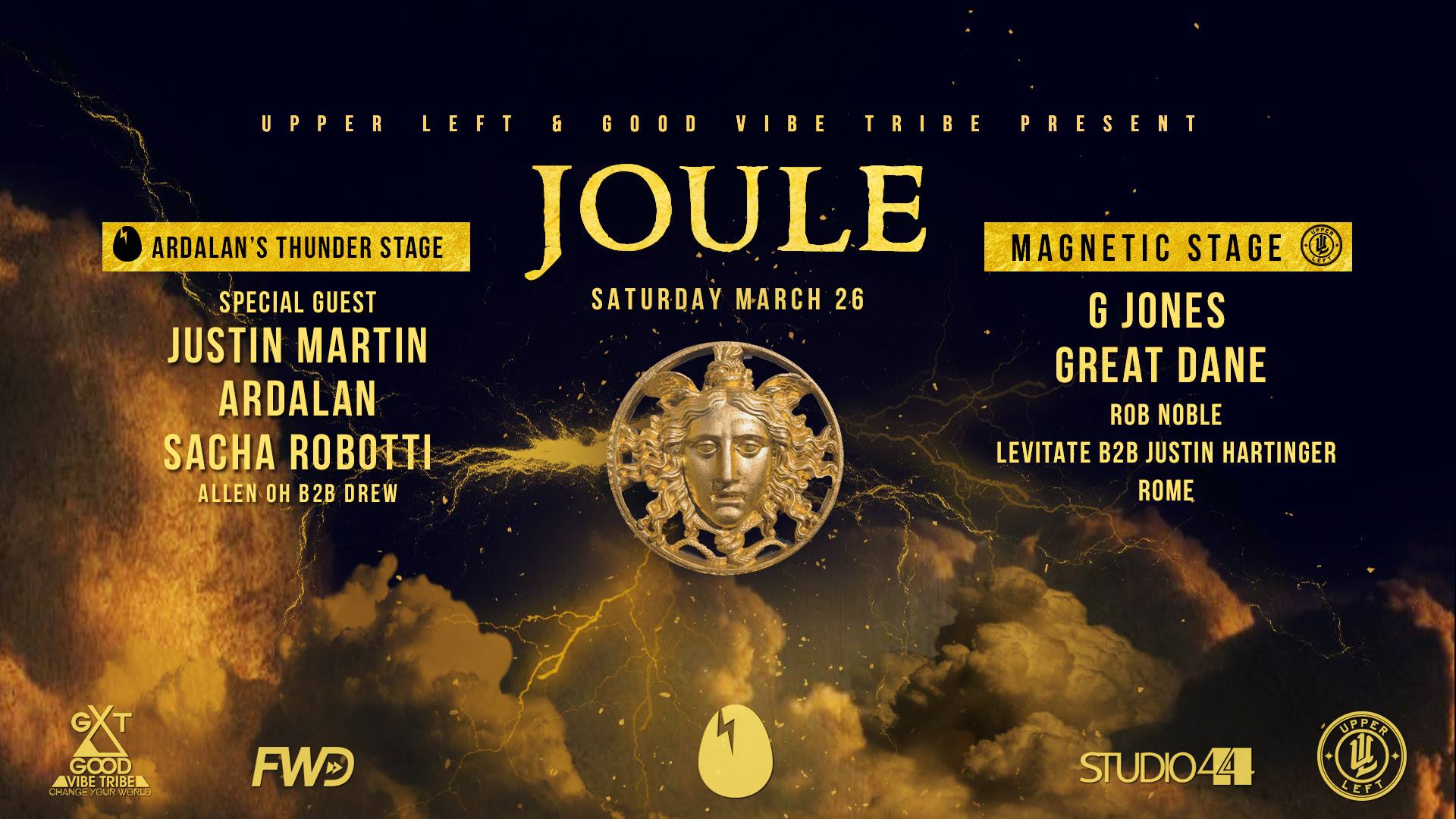 Upper Left and Good Vibe Tribe present Joule at Fremont Foundry