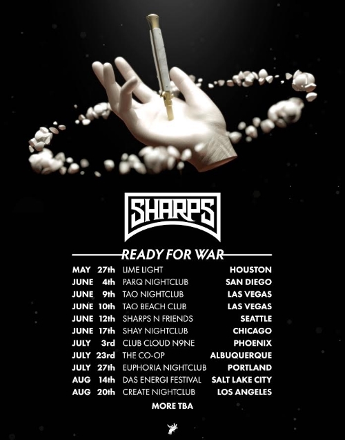 Sharps Ready For War Tour poster