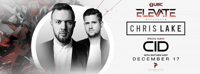 Chris Lake and CID Set to Raise the House for Elevate Saturdays
