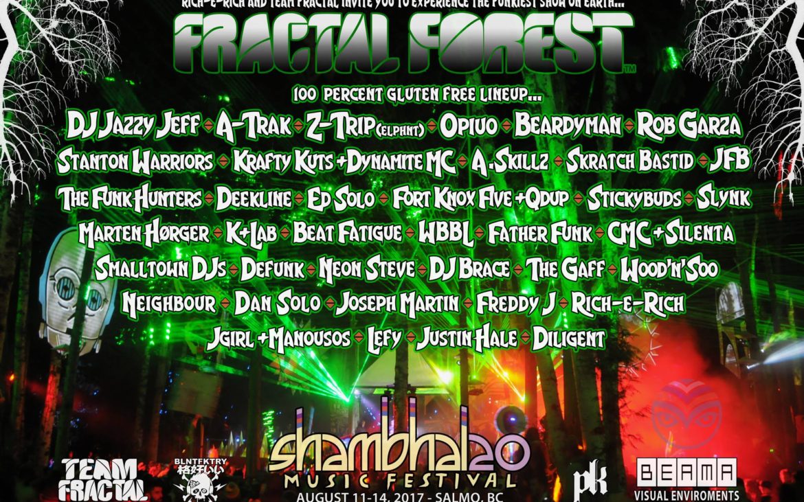 Fractal Forest lineup