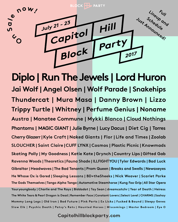 Cap Hill Block Party 2017