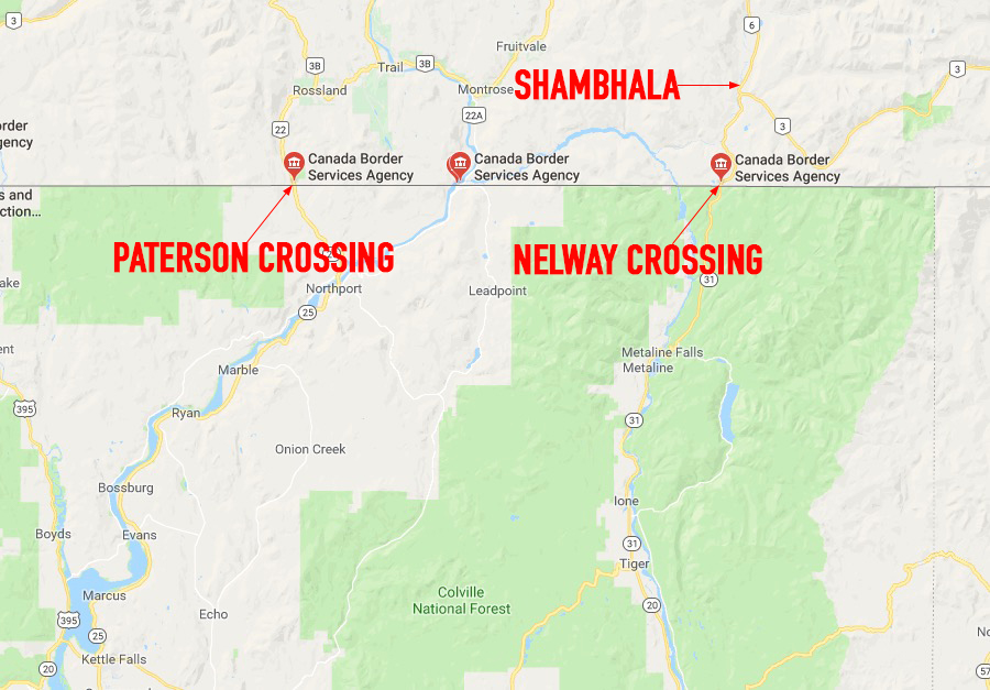 Border crossings into Shambhala