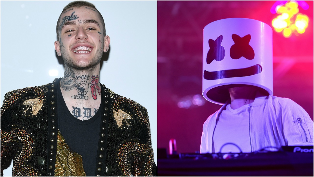 lill peep and marshmello releasing a track