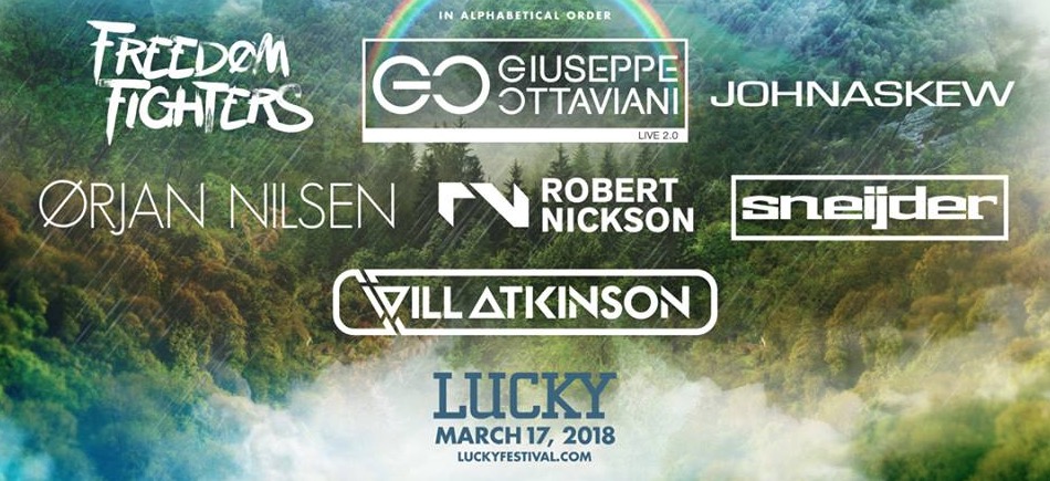Lucky 2018 Bliss Stage - End of the Rainbow Lineup