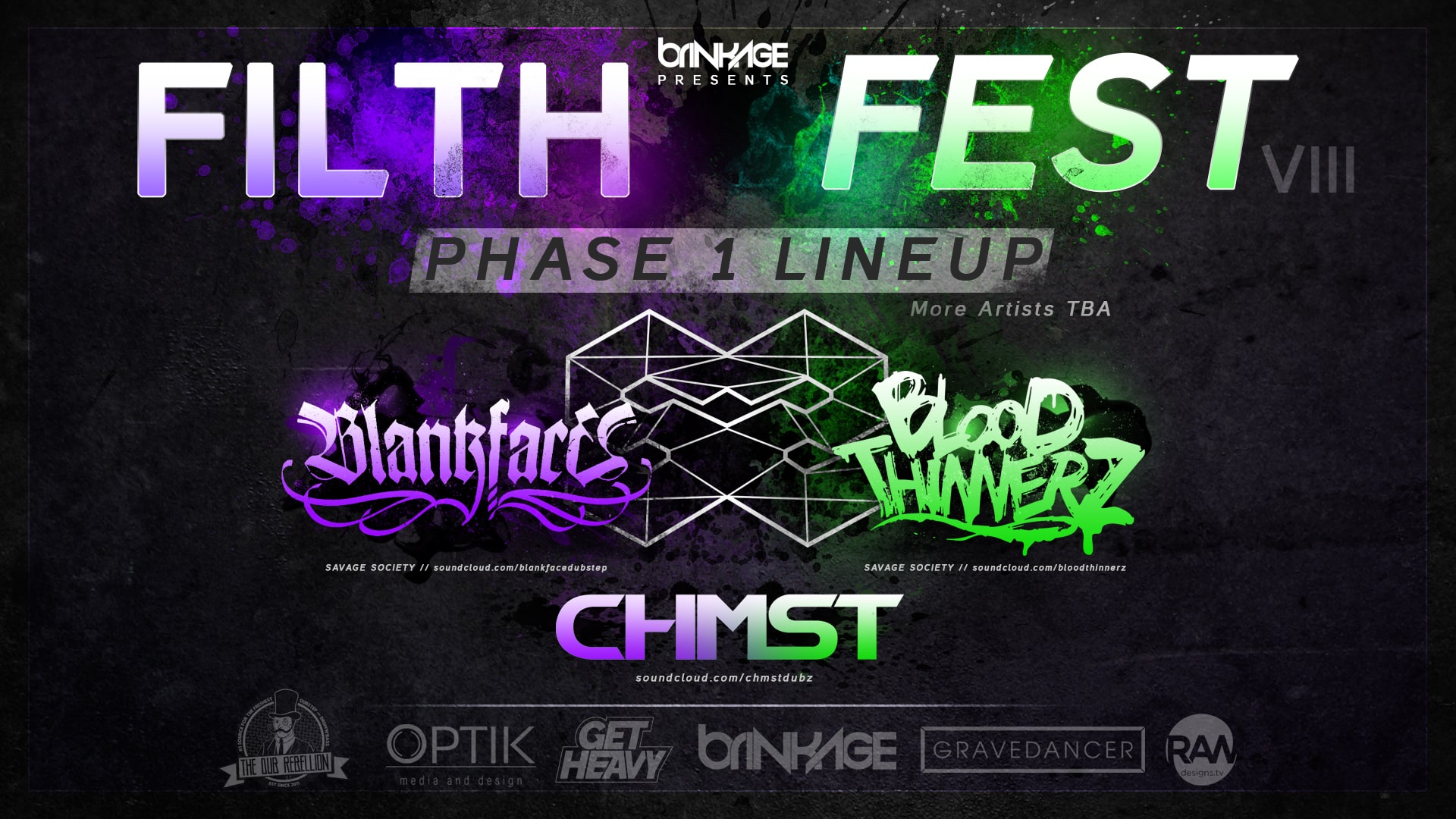 Filthfest 2018 Phase 1 Lineup