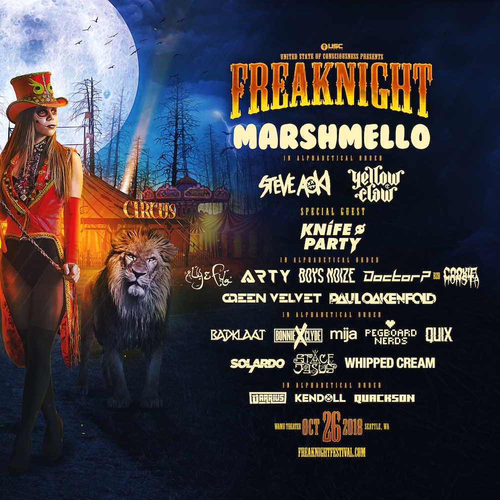 Freaknight 2018 Lineup Article Feature Image