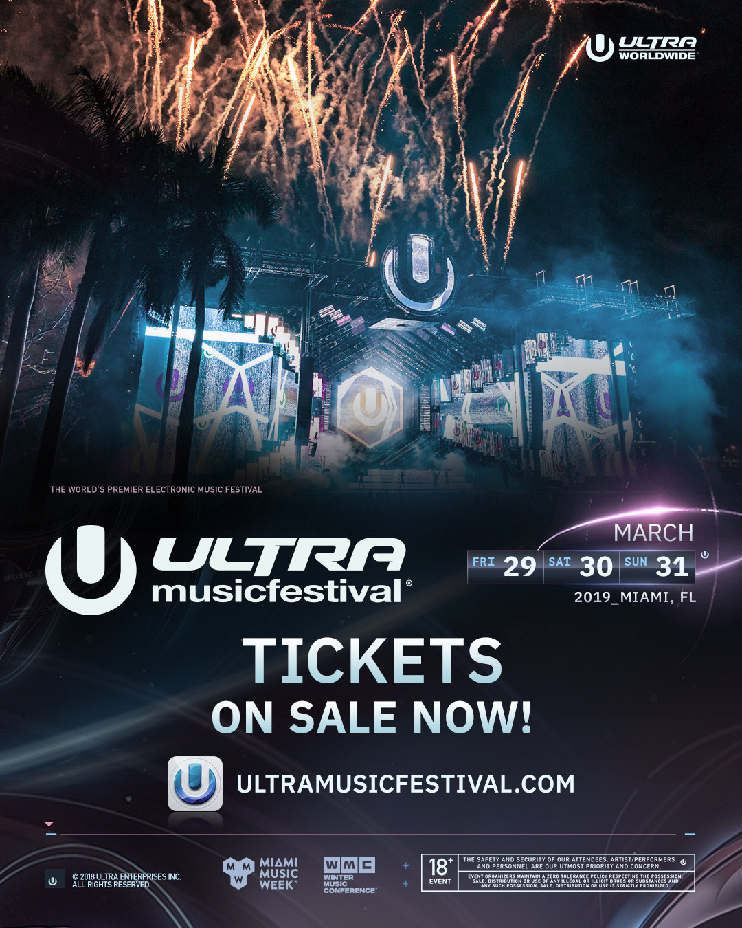 Ultra Miami 2019 Tickets On Sale Now - ultra music festival 2019 roblox