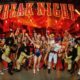 People dressed in halloween costumes at Freaknight Festival