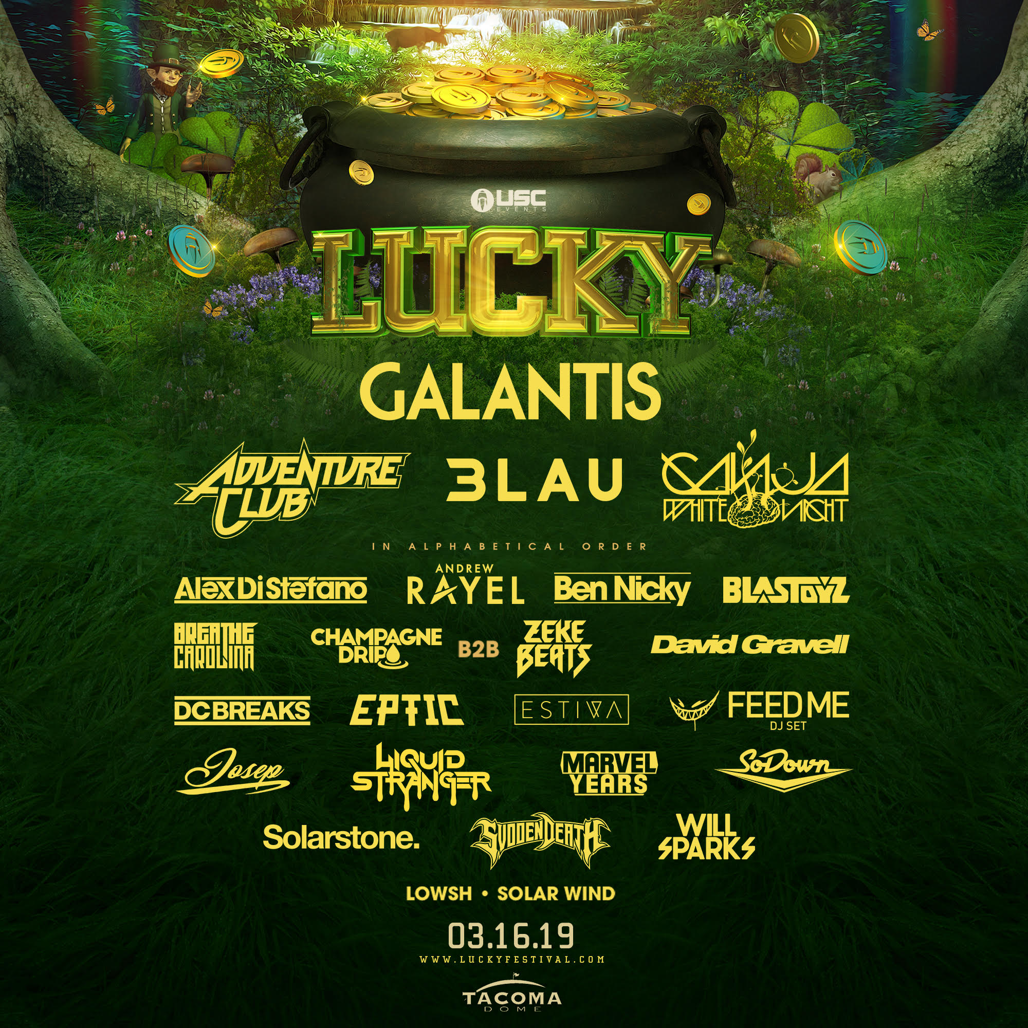 lucky 2019 lineup square