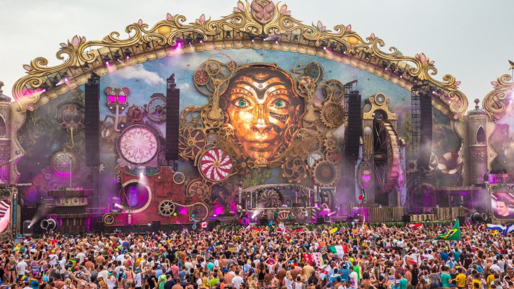 Tomorrowland stage