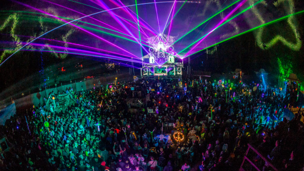 The Pagoda stage, Shambhala 2018 (Credit: Cameron Frazier/Banana Cam) Photo