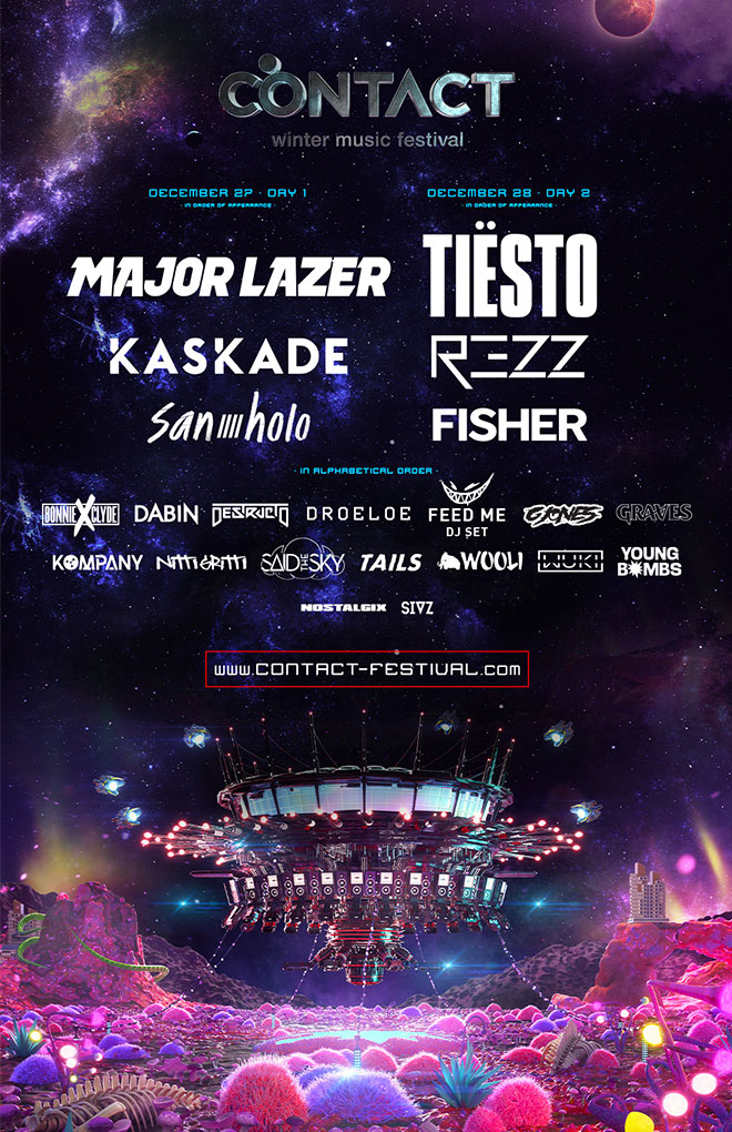 Contact Music Festival returns with massive lineup