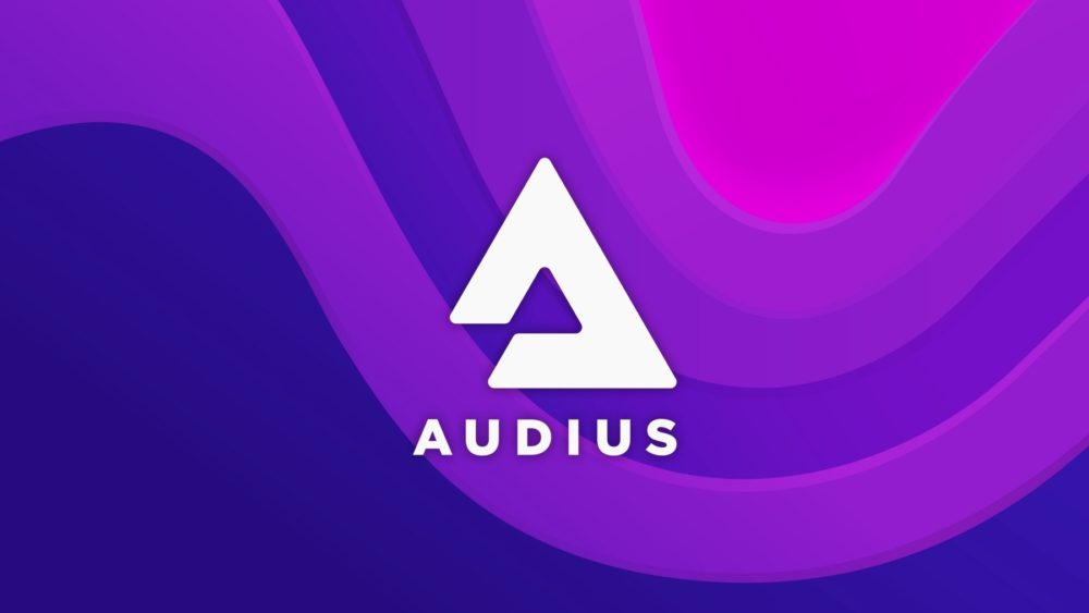 Audius x logo x music streaming platform