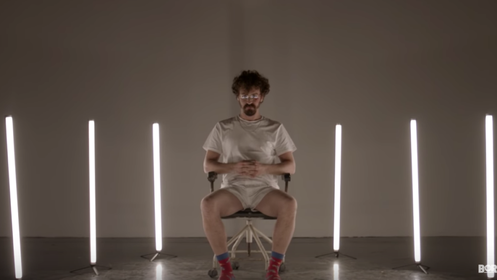 Screenshot from RFG music video