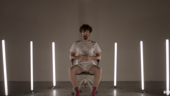 Screenshot from RFG music video