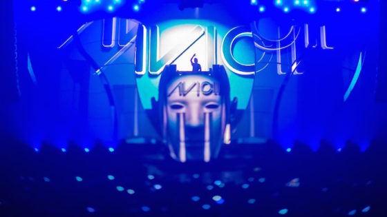 Avicii Live Set DJ Booth