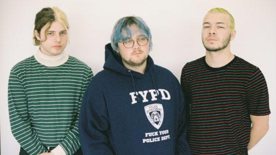 WAVEDASH, a group of 3 men, pose for a press photo